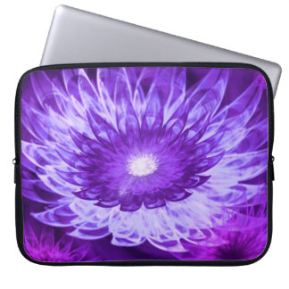 Electronics Bag Fantasy Flowers Lila Laptop Fodral