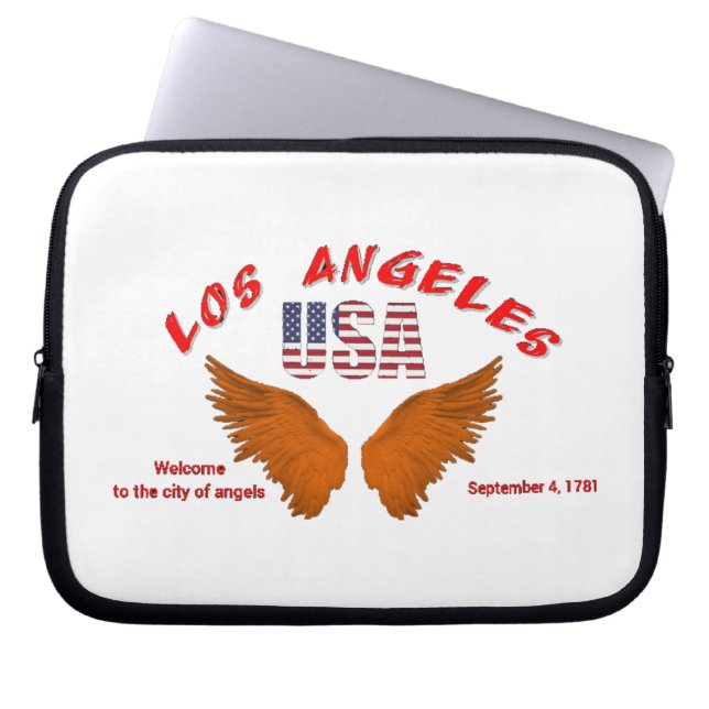 Electronics Bag Los Angeles Laptop Fodral (Framsidan)