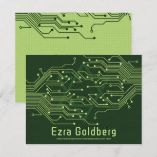 Electronics Computer Circuit Board Pub Mitzvah Tack Kort