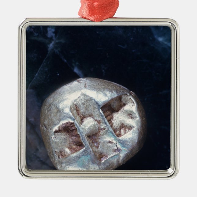 Electrumstater, c.600 BC Julgransprydnad Metall (Framsidan)