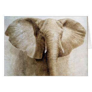Elefant 2004 hälsningskort