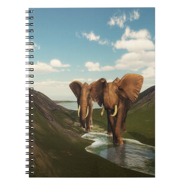 Elefant Anteckningsbok (Framsidan)