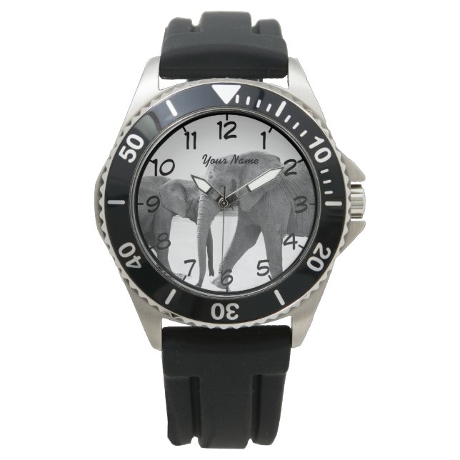 elefant armbandsur (Framsida)