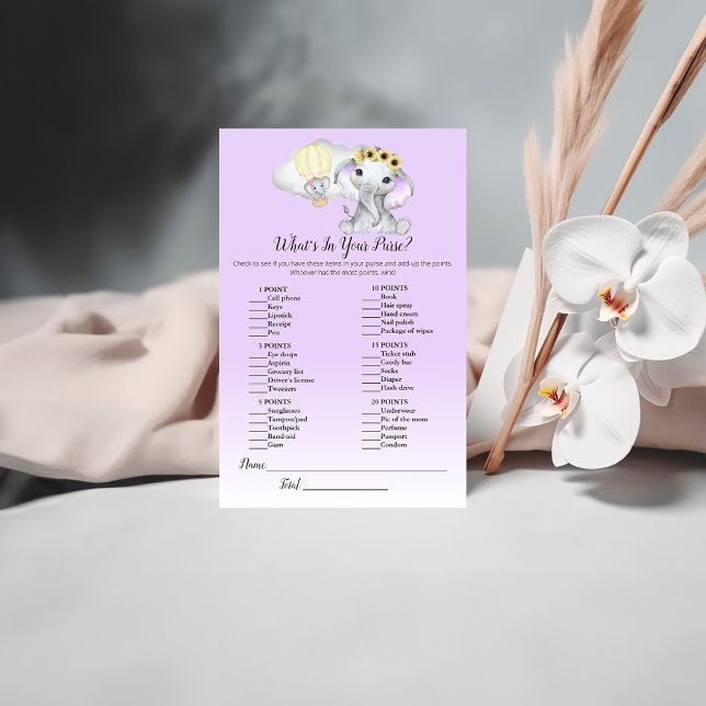 Elefant Balloon in your Purse Lila Baby Game (Skapare uppladdad)