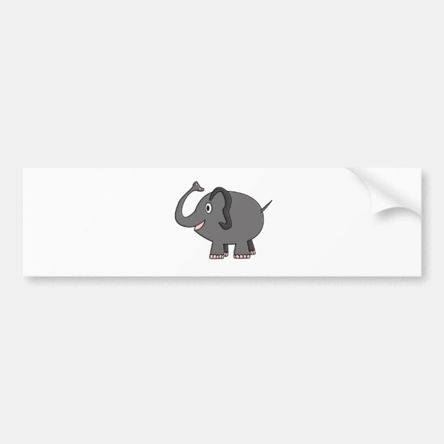 elefant bildekal (Framsidan)