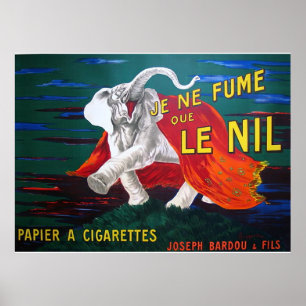 Elefant cigarettes-1900 poster