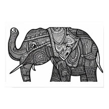 Elefant Coloring Page