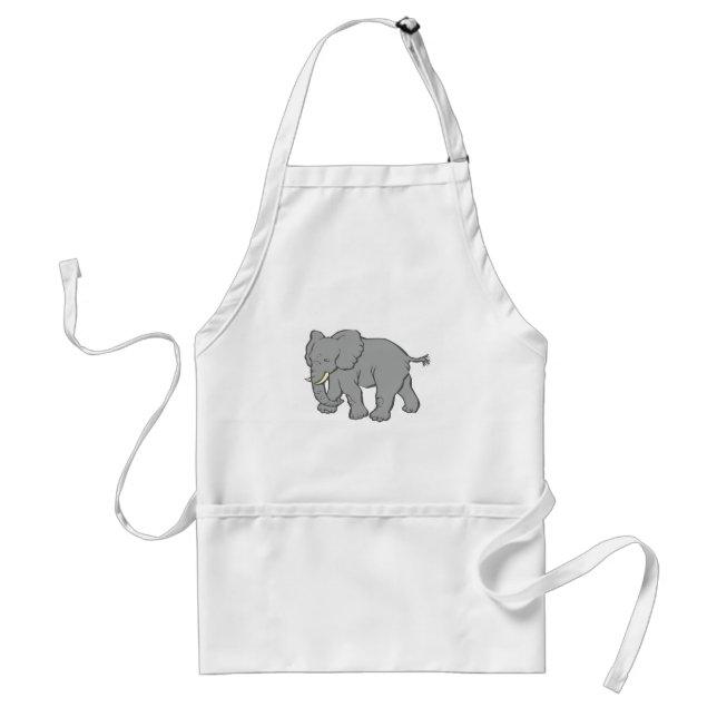 Elefant elephant förkläde (Framsidan)