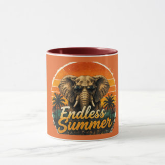 Elefant Endless Summer Kaffekopp