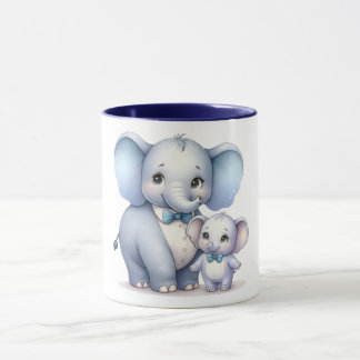 elefant Fader & Son Mugg