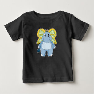 Elefant fjäril t shirt