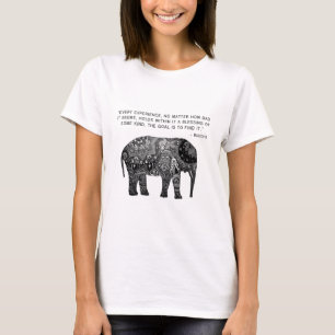Elefant för Buddha Hennavishet T Shirt