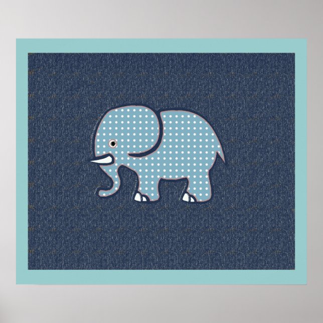 elefant för väggar poster (Framsidan)