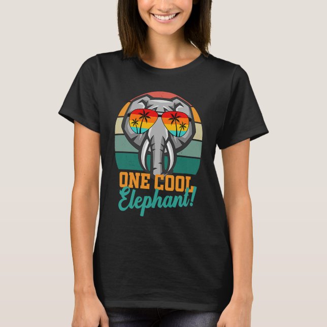 Elefant för Women manar children World Elephant Da T Shirt (Framsida)