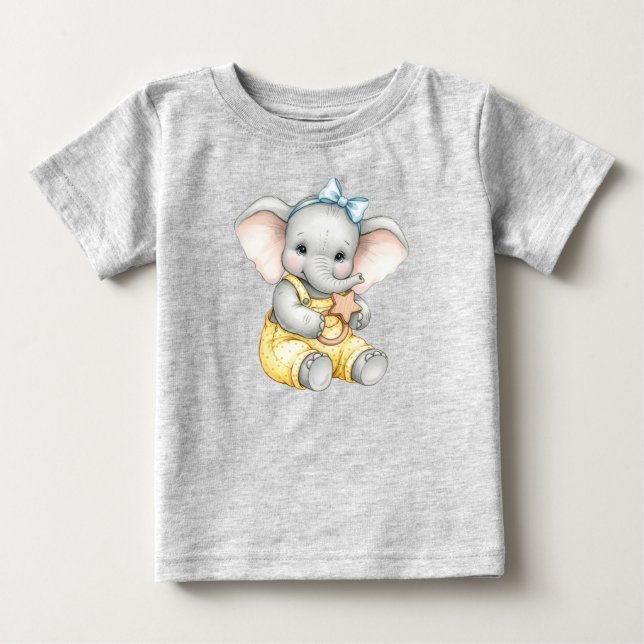elefant från baby med ett slag i Natasha Us T Shirt (Framsida)