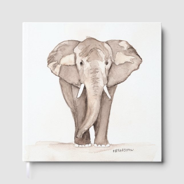 Elefant Gästbok (Framsida)