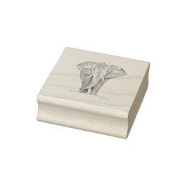elefant gummistämpel stämpel