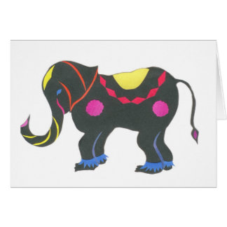 Elefant Hälsningskort