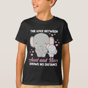 Elefant-hjärtan i familjen Moster och Niece Kärl T Shirt