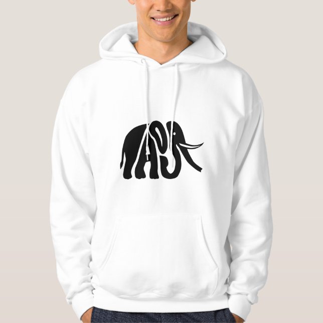 elefant hoodie (Framsida)