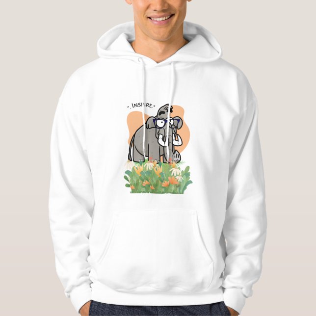 elefant hoodie (Framsida)