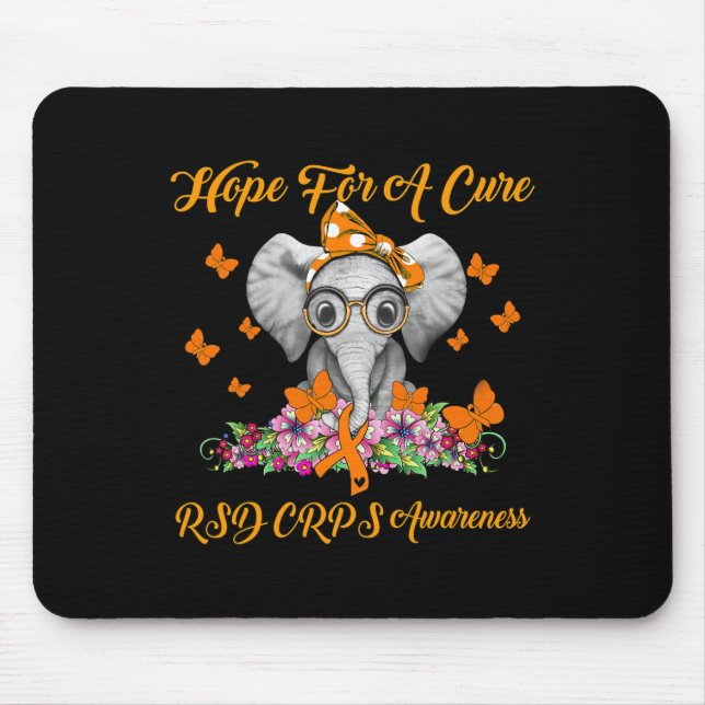 Elefant Hope for a Cure RSD Crps Awareness Musmatta (Framsidan)