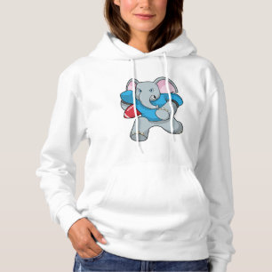 Elefant i fotbollen med utrustning t shirt