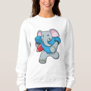 Elefant i fotbollen med utrustning t shirt