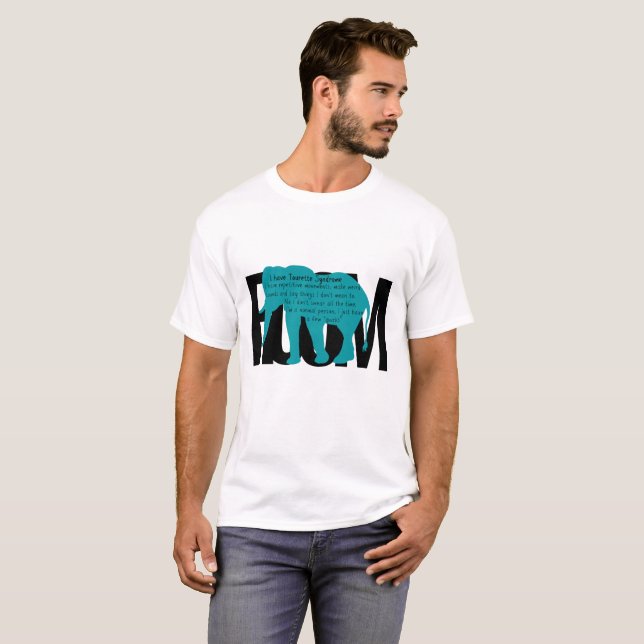 Elefant i rummet tee (Hel framsida)