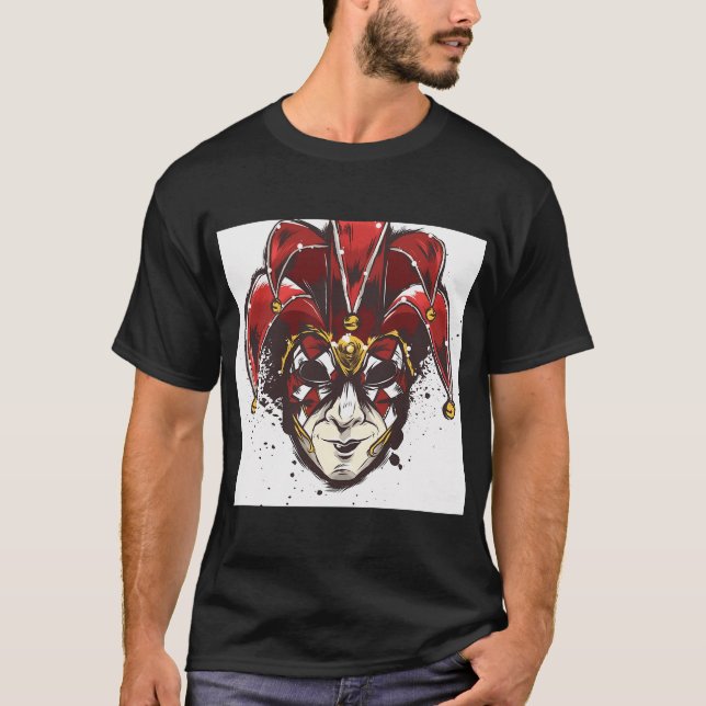 Elefant i solnedgången. t shirt (Framsida)