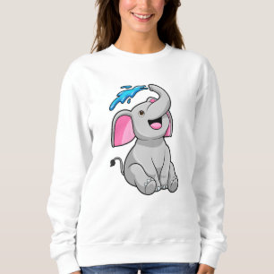 elefant i Stänk med Vatten T Shirt