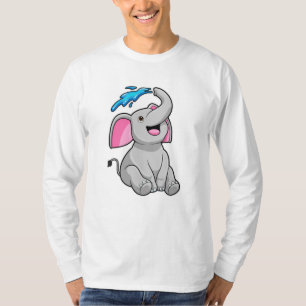 elefant i Stänk med Vatten T Shirt
