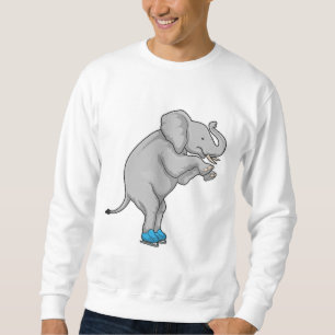Elefant Isdans Iskonkar Lång Ärmad Tröja