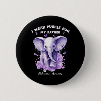 Elefant Jag Har Lila För Min Pappa Heimerheimer' Knapp