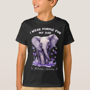 Elefant Jag Har Lila För Min Pappa Heimerheimers A T Shirt