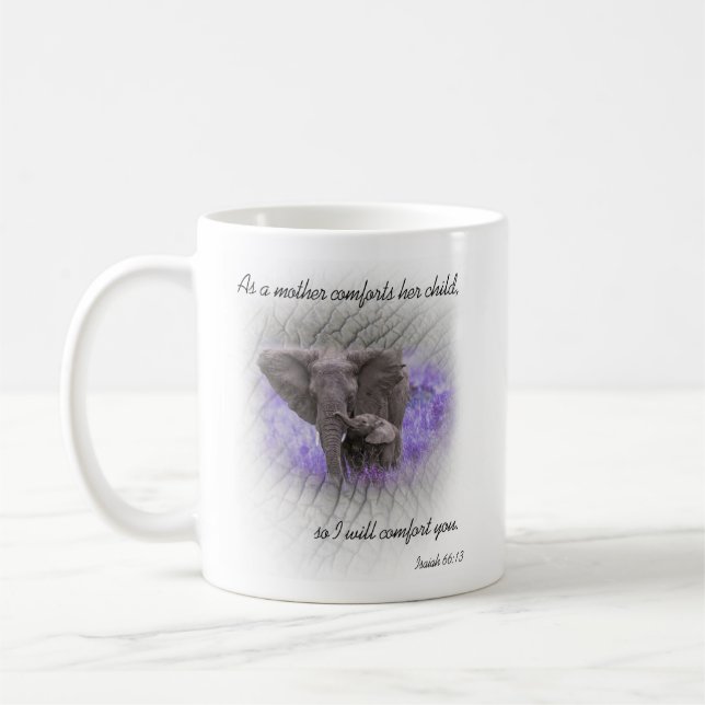 elefant kaffemugg (Vänster)