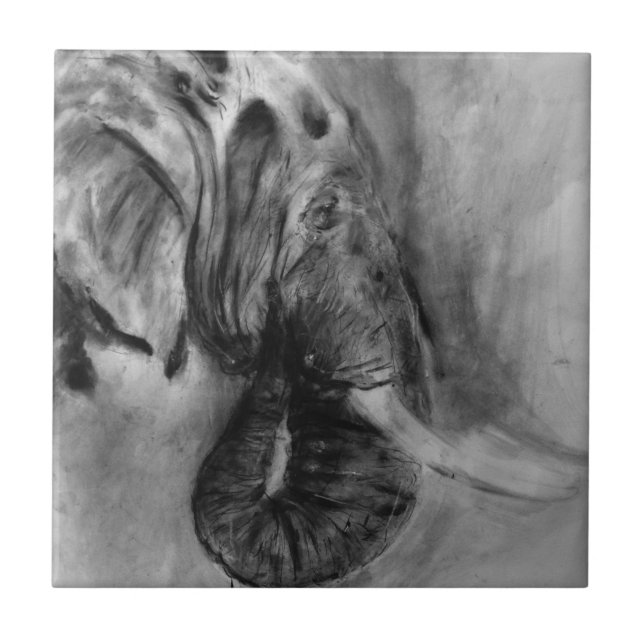 elefant kakelplatta (Framsidan)