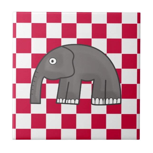 elefant kakelplatta (Framsidan)