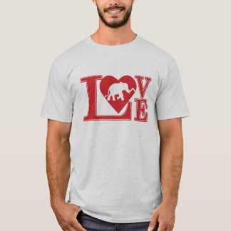 elefant Kärlek T Shirt