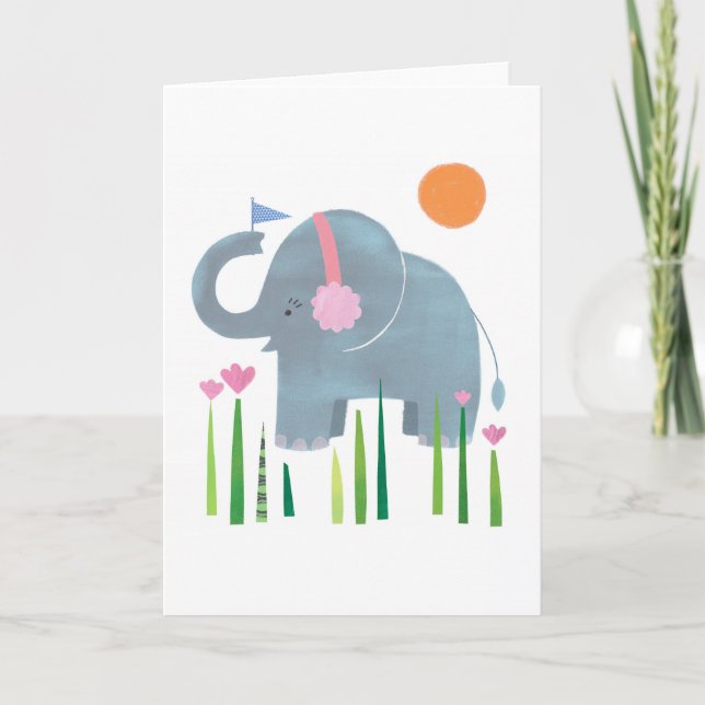 Elefant Kort (Framsida)