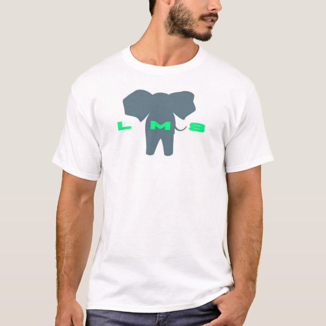 Elefant LMS Tee Shirt (Framsida)