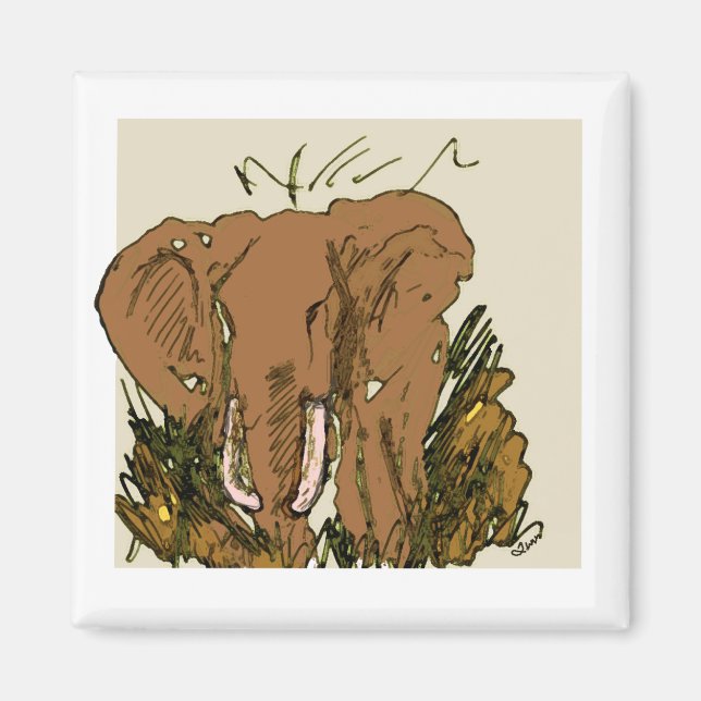 elefant magnet (Framsidan)