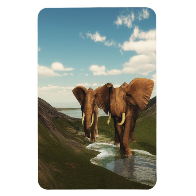 Elefant Magnet (Vertikal)