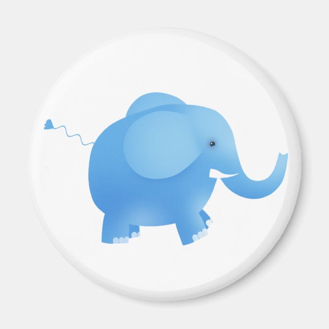 elefant - magneter (Framsidan)