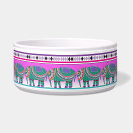 Elefant med Aztec Mönster