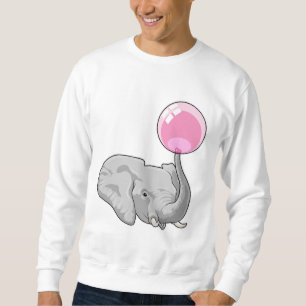 Elefant med Balloon Lång Ärmad Tröja