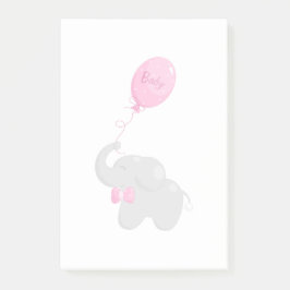 Elefant med Balloon Post-it Block