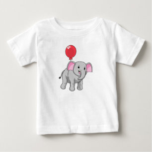 Elefant med Balloon T Shirt