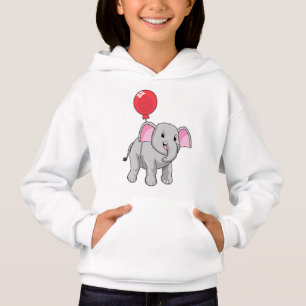 Elefant med Balloon T Shirt