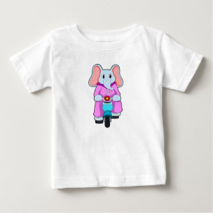 Elefant med cykel t shirt
